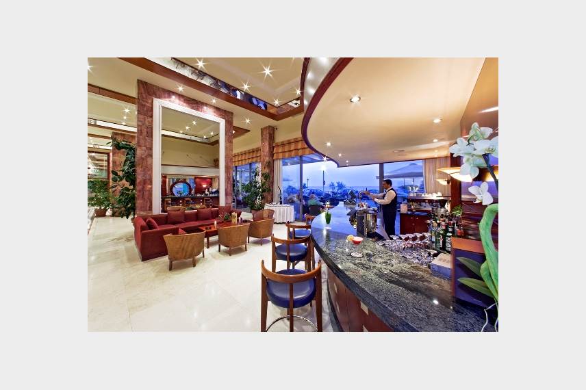 Řecko, Rhodos, Město Rhodos, Hotel Meditarranean, bar Mediterranean