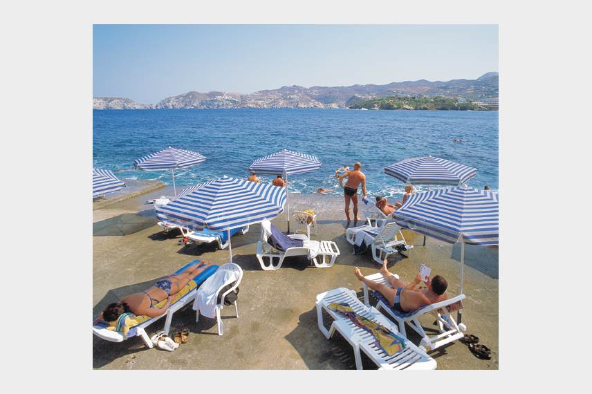 Řecko, Kréta, Agia Pelagia, Hotel Peninsula, pláž Peninsula