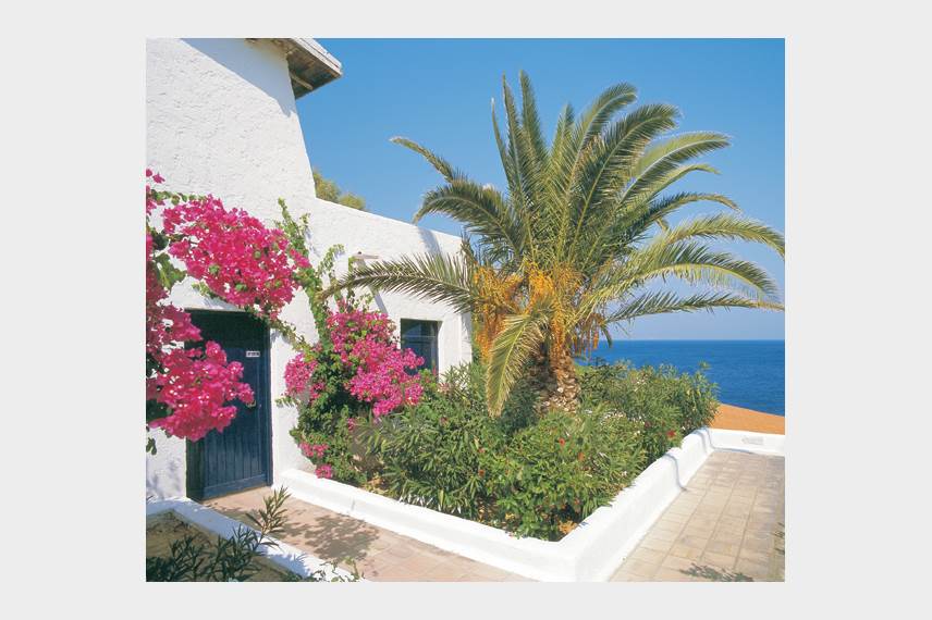 Řecko, Kréta, Agia Pelagia, Hotel Peninsula, zahrada Peninsula