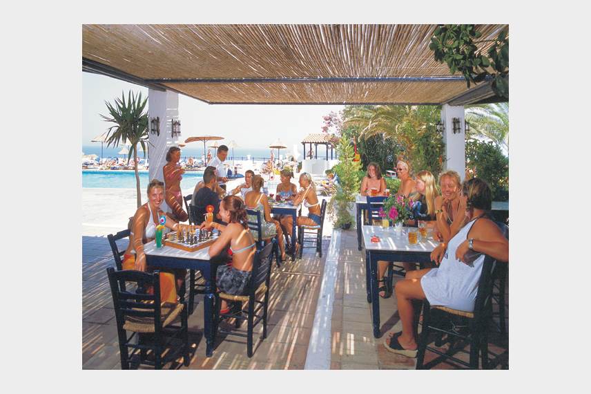 Řecko, Kréta, Agia Pelagia, Hotel Peninsula, taverna Peninsula