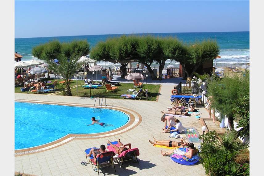 Řecko, Kréta, Malia, Hotel Malliotakis Beach, bazén Malliotakis Beach