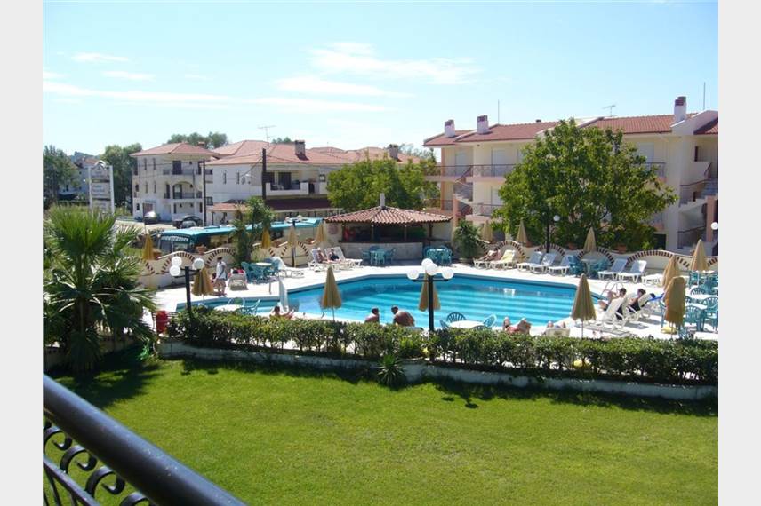 Řecko, Chalkidiki, Fourka, Studia Aristoteles, bazén Aristotelis