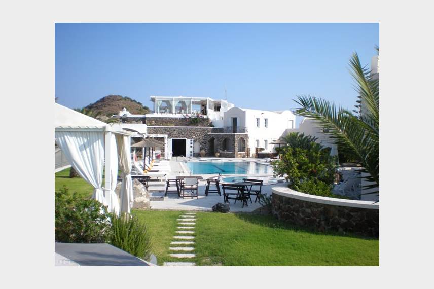 Řecko, Santorini, Kamari, Hotel Pantheon Villas Pantheon Villas