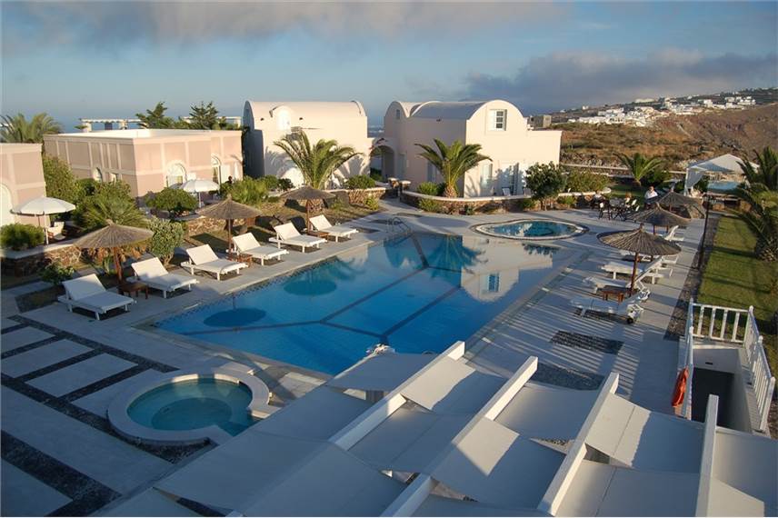 Řecko, Santorini, Kamari, Hotel Pantheon Villas Pantheon Villas