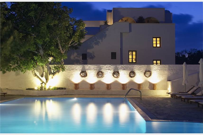 Řecko, Santorini, Kamari, Hotel Acqua Vatos Acqua Vatos