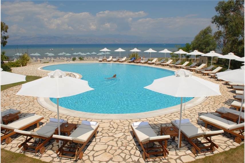 Řecko, Korfu, Apraos, Komplex Chrismos Chrismos Luxury Suites and Studios