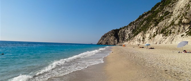 Dovolená Lefkada jsou i nádherné přírodní pláže