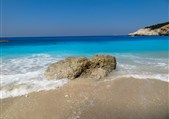 Lefkada ostrov v Řecku -