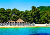 Ostrov Skiathos pláž -