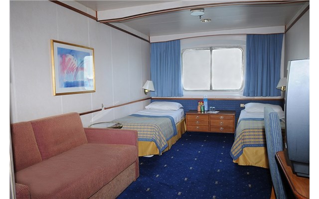 Poutní cesty - 7denní plavba Kabina kategorie XC (vnější kabina)