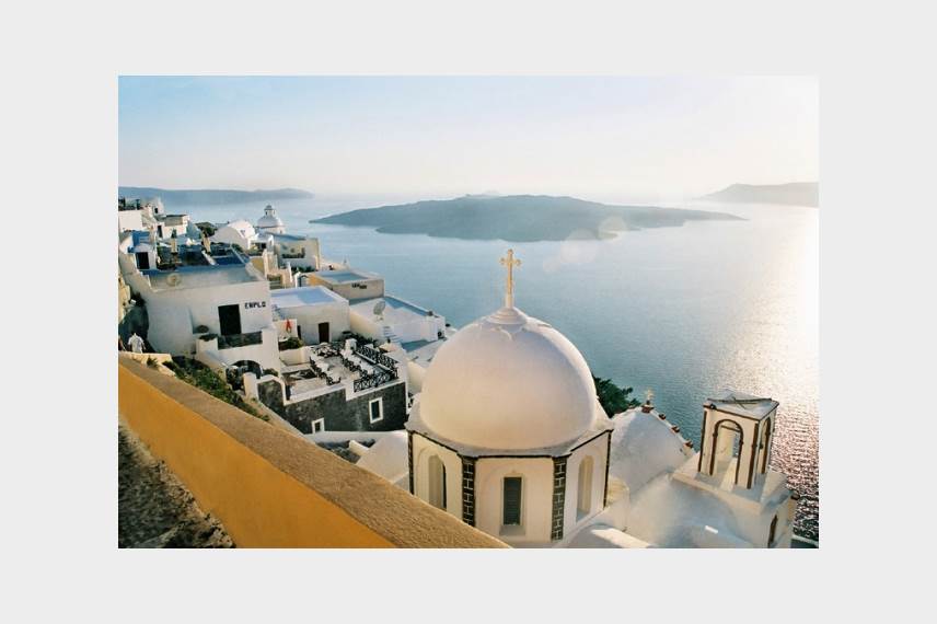  Santorini Reflexions Volcano