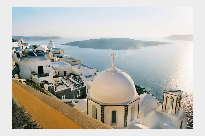  Santorini Reflexions Volcano