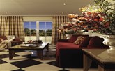 Oasis 1bedroom Bungalow-Suite sea view living room oasis Out of the Blue Capsis Elite Resort / Oasis Bungalows / Classic collection