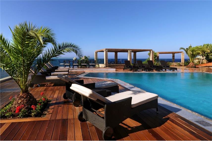 Safran Pool Restaurant & Bar Out of the Blue Capsis Elite Resort / Oasis Bungalows / Classic collection