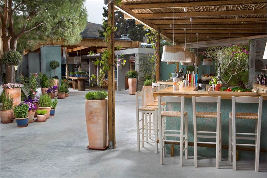 SeaSalt & Rosemary Restaurant - Bar Out of the Blue Capsis Elite Resort / Oasis Bungalows / Classic collection