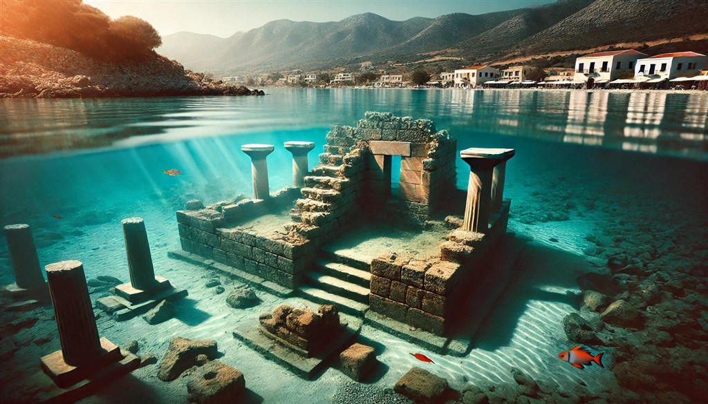 Olous - antické město pod vodou