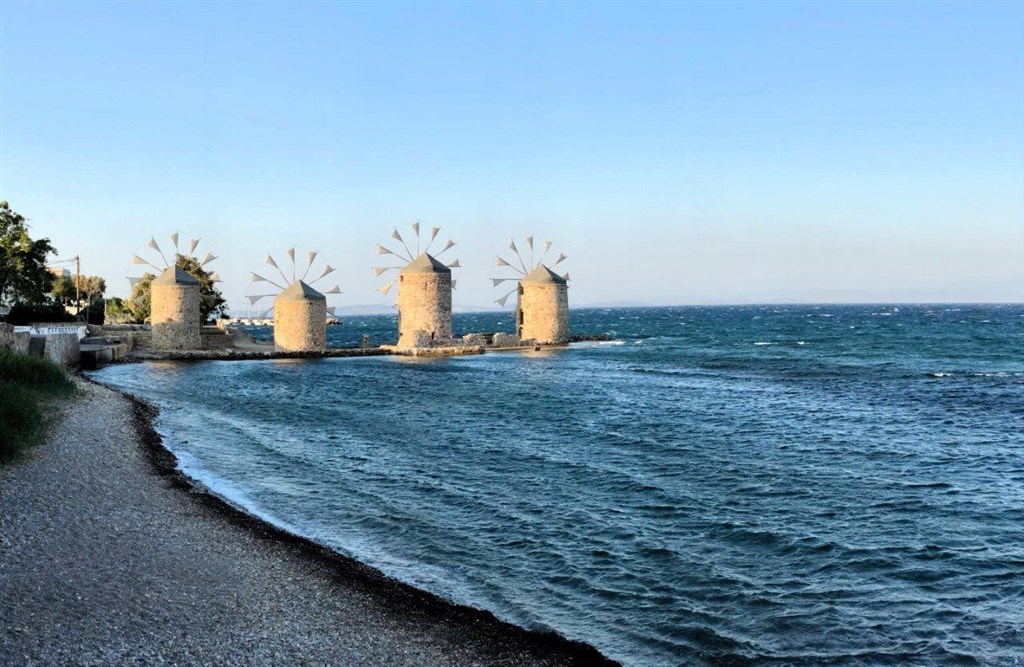 Chios ostrov historie a vzácné mastichy