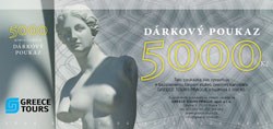 Dárkové poukazy - Dovolená Řecko