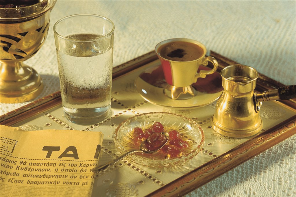 Kafenion – centrum  veškerého dění